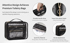 CUBETASTIC Mesh Shower Bag, Hanging Travel Toiletry Bag - Image 9