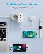 Universal Travel Adapter, VINTAR 70W GaN International Power Adapter - Image 4