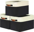 GhvyenntteS Large Fabric Storage Bins by GhvyenntteS