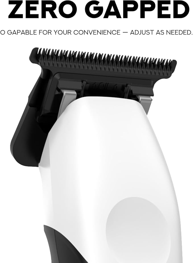 Supreme Trimmer 2Spee ST622 – Cordless Beard & Hair Trimmer for Men | 2-Speed Motor, 180 Min Runtime, Zero-Gap Adjustable Blade, Digital Display, Removable Blade Design