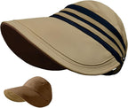 Sun Hats for Womens Wide Brim UV Protection Fishing Hats Packable Reversible by huablo