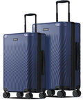 ECOHUB Hardside Expandable Carry On Luggage Sets, Recycled PC 20/24" Rolling by ECOHUB