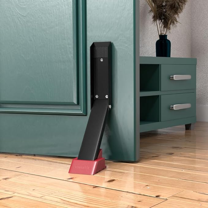 2 Pack Door Stop, No Drill Door Stoppers - Image 7