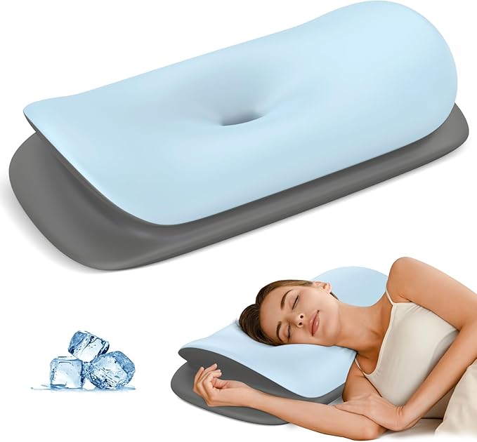 Cervical Neck Pillow for Pain Relief by OLUMOON