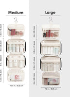 Narwey Hanging Toiletry Bag for Women Travel Makeup Bag Organizer Toiletries - Image 5
