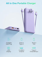 Portable Charger, 12000mAh 22.5W USB C Fast Charging Power Bank - Image 9