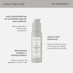 Naturium Azelaic Topical Acid 10%, Face & Skin Care Beauty Treatment with Niacinamide & Vitamin C, 1 oz