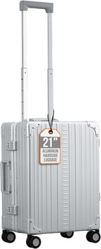 All Aluminum Lightweight Carry-On Luggage by Aleon