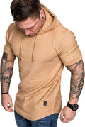 Lexiart Mens Fashion Athletic Hoodies Sport Sweatshirt Solid Color Fleece by Lexiart