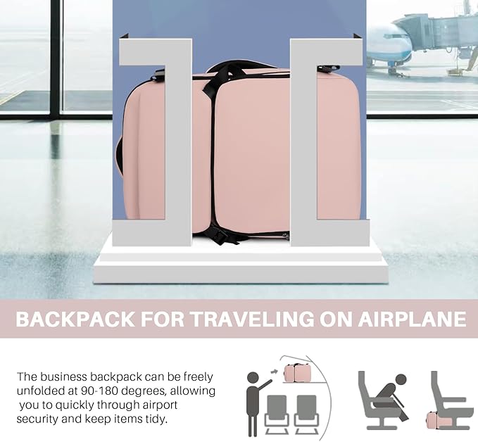 Travel Backpack Carry On Flight Approved, Lightweight Large Travel Backpack - Image 2