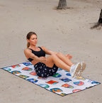 Athletic Running Towel (National Parks Cream)