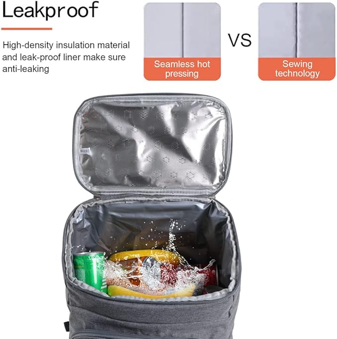 CODOBON Cooler Backpack 20L Insulated Backpack Coolers Lightweight Leak-Proof - Image 6