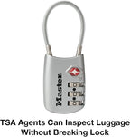 Master Lock 4688D Set Your Own Combination TSA Approved Luggage Lock, 1 Pack - Image 3