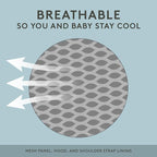 Baby Tula Standard Coast Mesh Baby Carrier Newborn to Toddler, Adjustable & - Image 3