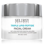 Nodfens Triple Lipid Peptide Cream for Anti-Aging - Restores & Repairs Mature Skin for Radiant, Smooth Complexion - Advanced Strength Recovery Face Moisturizer Cream