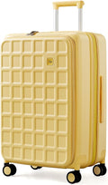 aji Expandable Top Opening 26 Inch Checked Luggage by AJIVALUESTYLISHQUALITY