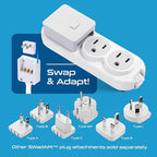 Ceptics Travel Power Strip W/ Adapter Plug Set - Image 2