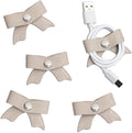SenseAGE 5 Pack Cord Organizer, Bow Cord Keeper, Cable Organizer USB Holder by SenseAGE