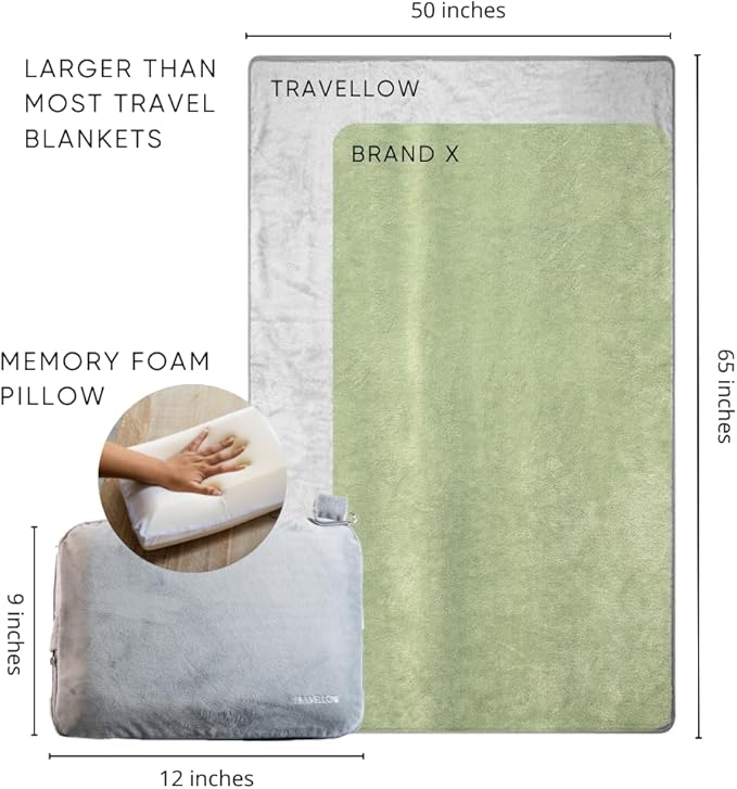 Travel Pillow and Blanket Set - Image 3