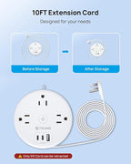 TROND Flat Plug Power Strip - Image 3
