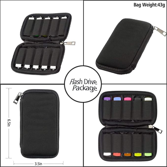 Flash Drive Case USB Storage Case JBOS USB Holder Storage Bag, Electronic - Image 4