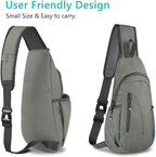 TITECOUGO Small Sling Bag, Lightweight Crossbody Backpack - Image 3