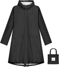 ANYOO Waterproof Rain Poncho Lightweight Reusable Hiking Hooded Coat Jacket by Anyoo