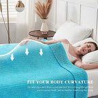 Knitted Weighted Blanket (32-jewel Blue / 50" x 60" | 10lbs)
