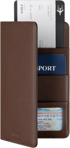 VULKIT Passport Holder Wallet RFID Blocking Travel Wallet by VULKIT