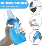 200ml/350ml/500ml Collapsible Soft Flask, BPA Free Folding Soft Water Bottle - Image 4