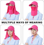 Foldable Sun Cap, Fishing Hats, UPF 50+ Protection Caps - Image 4