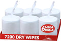 Dry Wipes Refill Set: 7200 Wipes: Make Your Own Wet Wipes Using Your Preferred by MonkeyMovement