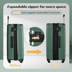 Merax Luggage Sets 2 Piece Suitcases - Image 4