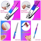 7pcs Manicure set, Nail Clippers Kit, Stainless Steel Manicure Kit, Nail - Image 4