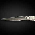 Hair Cutting Shears/Scissors Crafted from Japanese Damascus Steel - Sharp, Durable, Long-Lasting - Designed for Professional Barbers and Hairdressers (6.0 Inch Saki Dotanuki)
