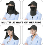 Foldable Sun Cap, Fishing Hats, UPF 50+ Protection Caps - Image 4