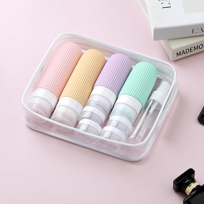 16 Pack Travel Bottles Set, TSA Approved Leak Proof Silicone Squeezable - Image 7