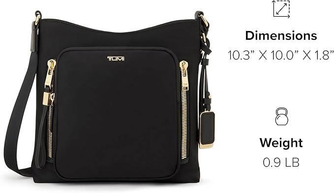 TUMI - Voyageur Tyler Crossbody - Nylon Crossbody Bag - Business, Travel Bag - - Image 7