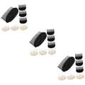 FRCOLOR 18pcs Sponge Hair Shaper Comb for Women Styling Tools Appliances Braids Hair Accessories Bun Maker Tool