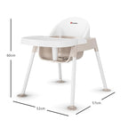 Foundations Secure Sitter Feeding Chairs Multipack, No-Tip Feet, 3-Point - Image 3