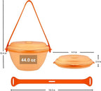 kūpaa Bowl & Carrier Duet – Microwave Safe Silicone Lunch Box - Image 5