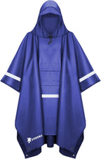 PTEROMY Hooded Rain Poncho for Adult by PTEROMY