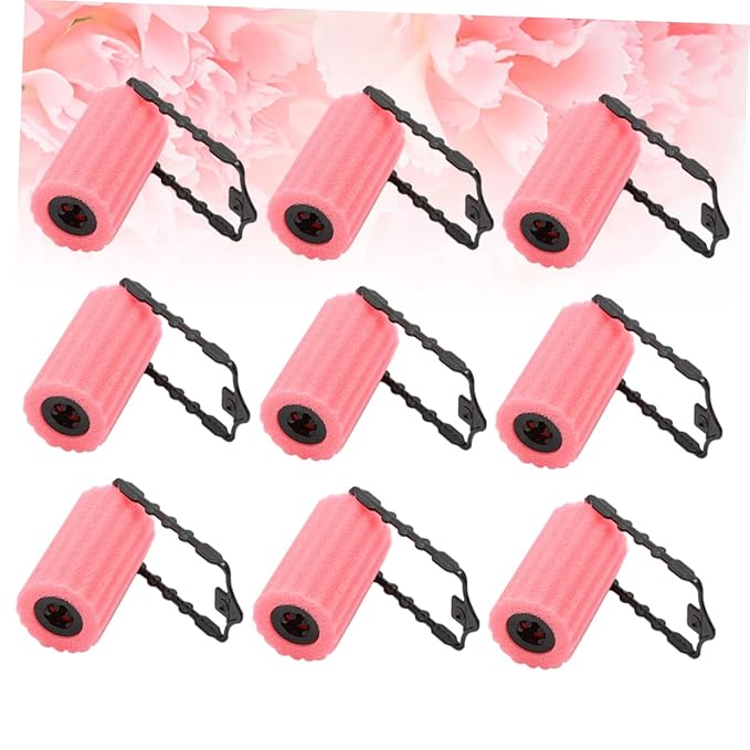 FRCOLOR Sponge Roller Hair Curling Stick 12Pcs Soft Foam Diy Hair Styling Tools Portable Hairdressing Accessories for Women Girls