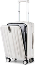 Hanke 20 Inch Carry On Luggage Hard Shell Suitcases by Hanke