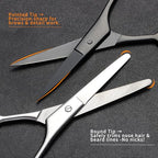 2PCS Small Grooming Scissors for Men and Women