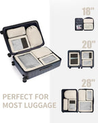 ECOHUB 7 Set Packing Cubes Tear-Resistant Luggage Packing Organizers - Image 7