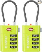 ANVIL 4 Digit Luggage Locks, TSA Locks by ANVIL