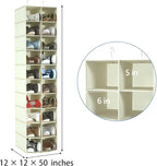 coastal rose Hanging Shoe Organizer - Image 3