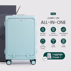 Nobl Travel Carry On Luggage, Noble Zipperless Aluminum Frame PC Hard Shell - Image 8