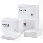 Disposable Changing Pads for Baby, 150 Pack Disposable Changing Pad Liners by ExploreMore